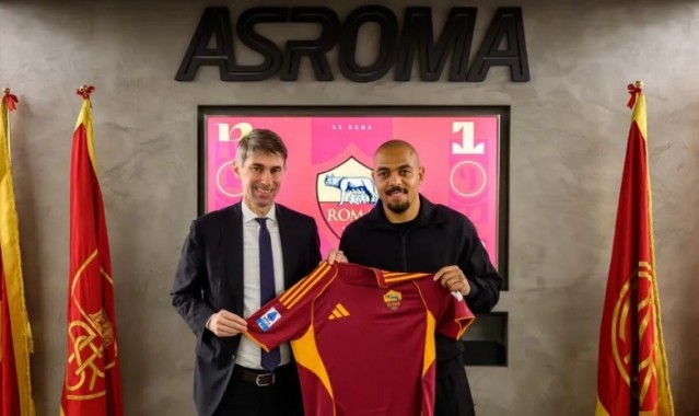 开云中国-罗马官方：租借签下维拉前锋马伦，含买断选项，球员选择14号球衣